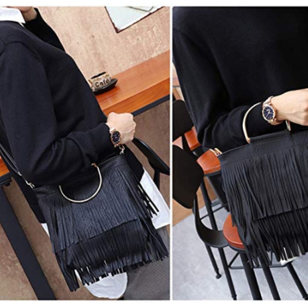 Fringe Handbag - Picture 2 of 7